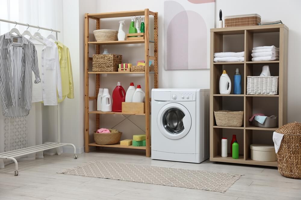 lave-linge et mobilier